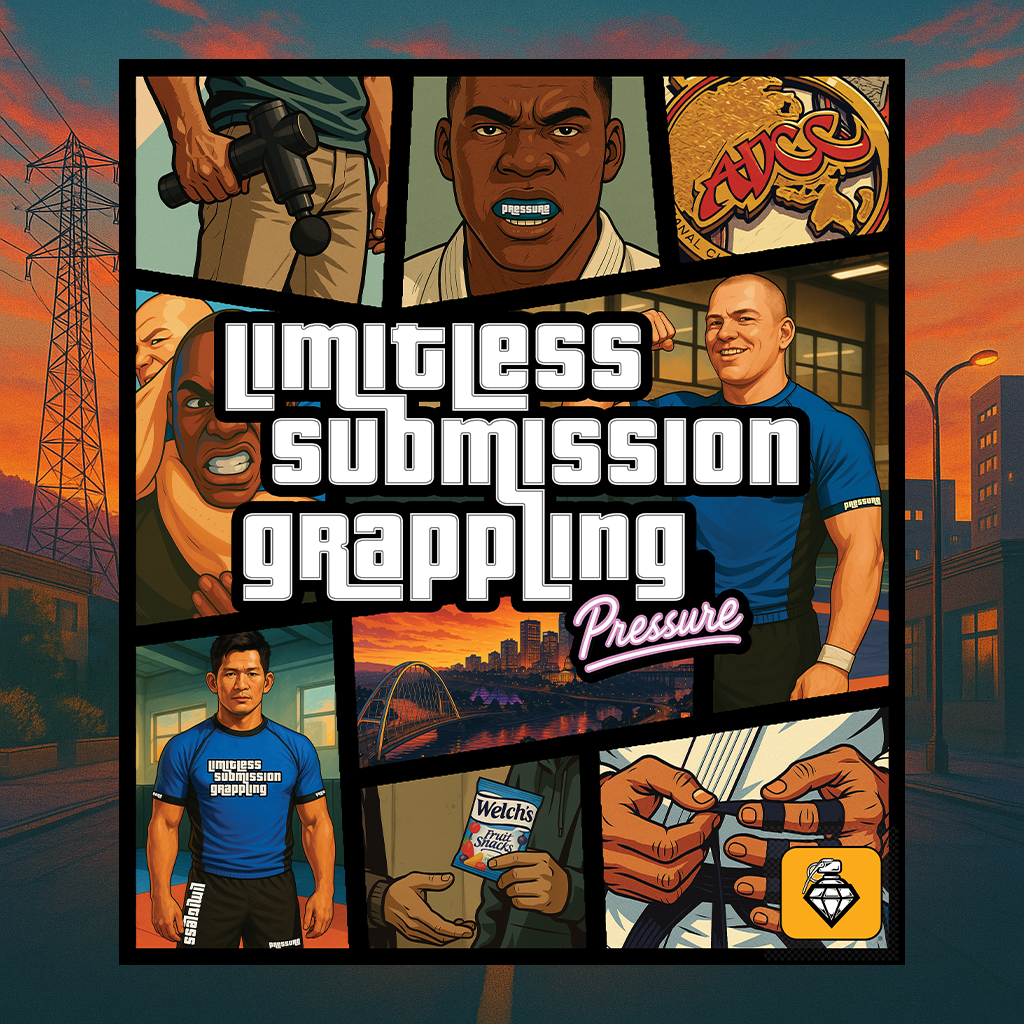 Limitless Submission Grappling GTA Cover Rashguard